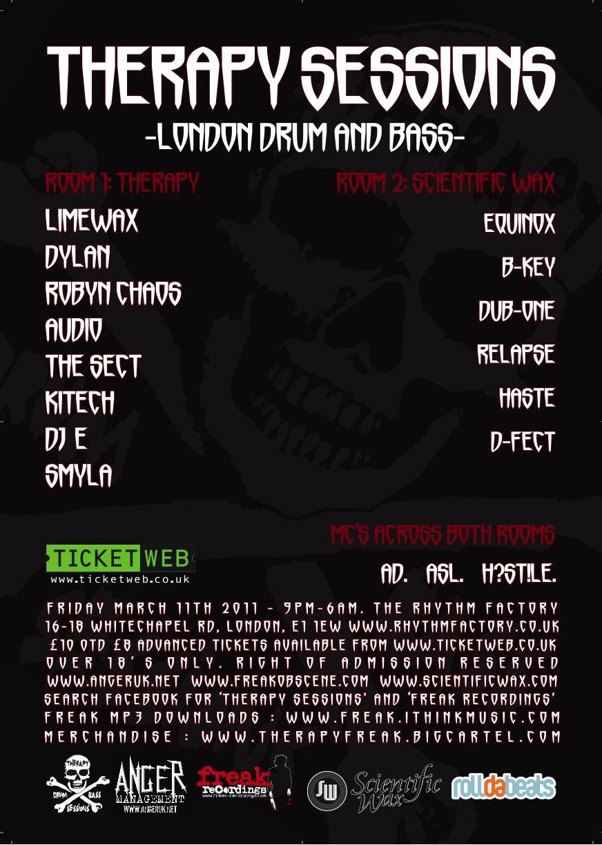 Scientific Wax / Therapy Sessions - March 11th